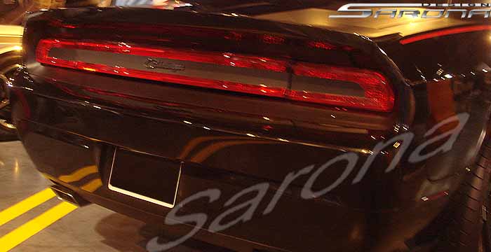 Custom Dodge Challenger Trunk Wing  Coupe (2008 - 2014) - $590.00 (Manufacturer Sarona, Part #DG-026-TW)